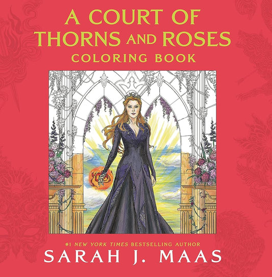 Court of Thorns and Roses Coloring Book cover image