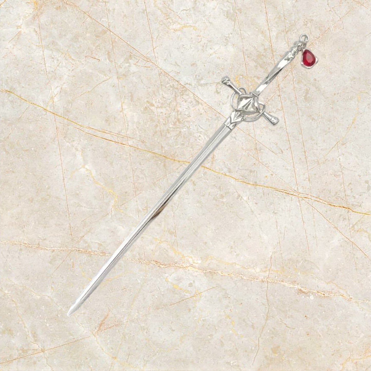 Gold or Silver sword bookmark